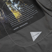 and wander x Naoki Ishikawa The Void Tree Shirt in Charcoal thumbnail