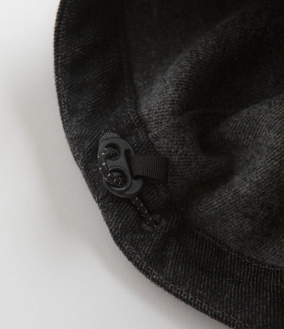 and wander x Maison Kitsune Cotton Wool Pants in Charcoal