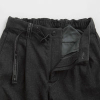 and wander x Maison Kitsune Cotton Wool Pants in Charcoal thumbnail