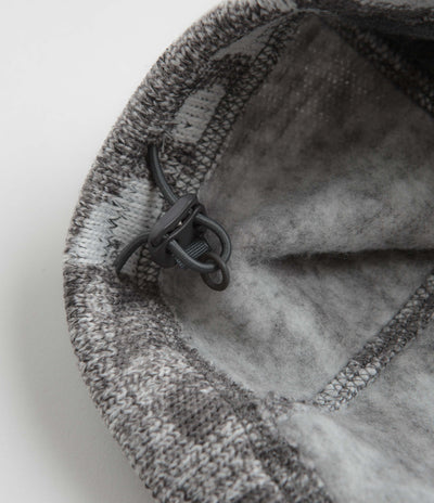 and wander x Maison Kitsune Fox Checkers Pullover Fleece in Grey