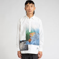 and wander x Naoki Ishikawa The Void Sea Shirt in White thumbnail