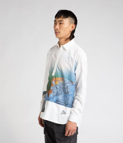and wander x Naoki Ishikawa The Void Sea Shirt in White