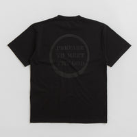 Aries Acid Dragon Skelator T-Shirt in Black thumbnail