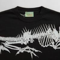 Aries Acid Dragon Skelator T-Shirt in Black thumbnail