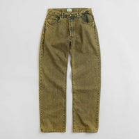 Aries Acid Wash Batten Jeans in Gold thumbnail