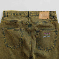 Aries Acid Wash Batten Jeans in Gold thumbnail