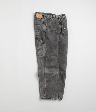 Aries Acid Wash Carpenter Jeans in Black