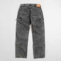 Aries Acid Wash Carpenter Jeans in Black thumbnail