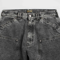 Aries Acid Wash Carpenter Jeans in Black thumbnail