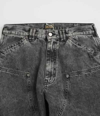 Aries Acid Wash Carpenter Jeans in Black