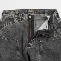 Aries Acid Wash Carpenter Jeans in Black thumbnail