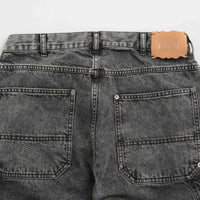 Aries Acid Wash Carpenter Jeans in Black thumbnail