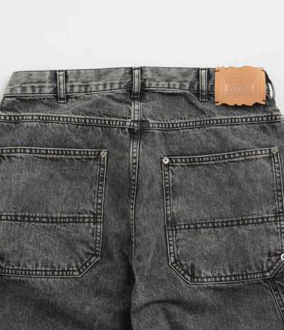 Aries Acid Wash Carpenter Jeans in Black
