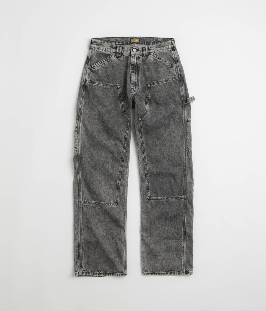 Aries Acid Wash Carpenter Jeans - Black