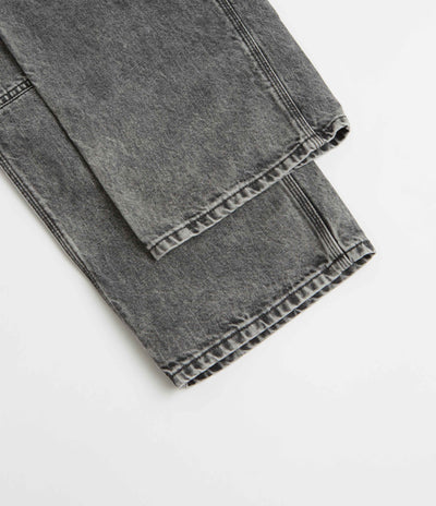 Aries Acid Wash Carpenter Jeans in Black
