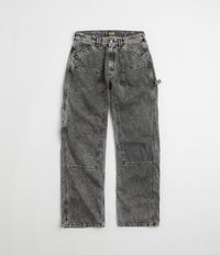 Aries Acid Wash Carpenter Jeans in Black