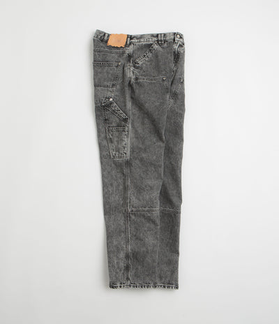 Aries Acid Wash Carpenter Jeans in Black