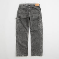 Aries Acid Wash Carpenter Jeans in Black thumbnail