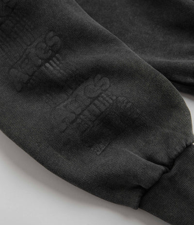 Aries Aged Ancient Column Crewneck Sweatshirt in Black