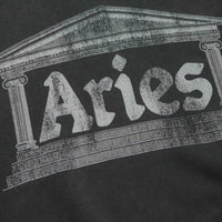 Aries Aged Ancient Column Crewneck Sweatshirt - Black / White thumbnail