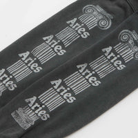 Aries Aged Ancient Column Crewneck Sweatshirt - Black / White thumbnail