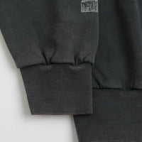 Aries Aged Ancient Column Crewneck Sweatshirt - Black / White thumbnail