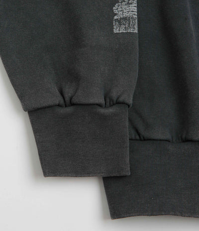 Aries Aged Ancient Column Crewneck Sweatshirt - Black / White