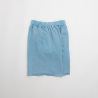 Aries Aged Ancient Column Sweat Shorts - Pale Blue thumbnail