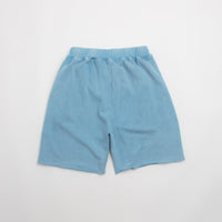 Aries Aged Ancient Column Sweat Shorts - Pale Blue thumbnail