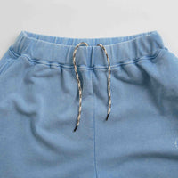 Aries Aged Ancient Column Sweat Shorts in Pale Blue thumbnail