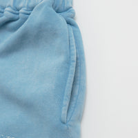 Aries Aged Ancient Column Sweat Shorts - Pale Blue thumbnail