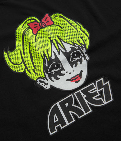 Aries Kiss T-Shirt in Black