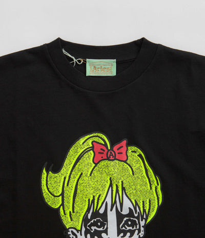 Aries Kiss T-Shirt in Black