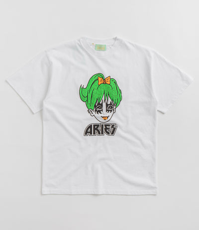 Aries Kiss T-Shirt in White