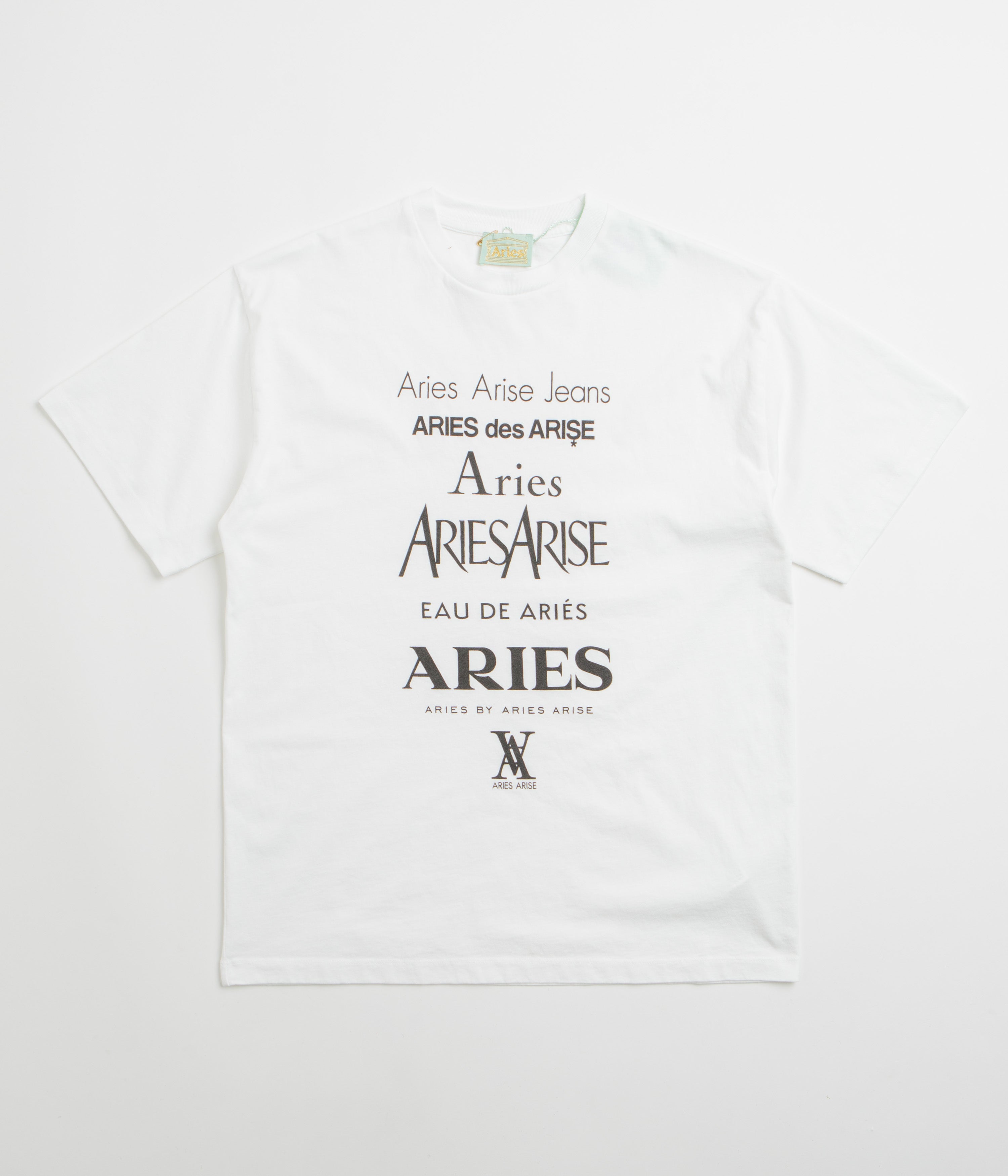 Aries Perfume T-Shirt in White