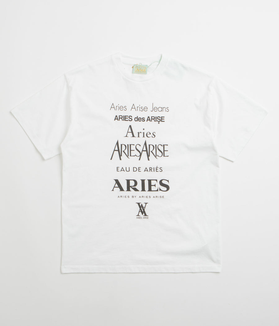 Aries Perfume T-Shirt in White