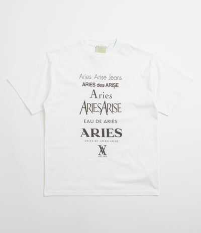 Aries Perfume T-Shirt in White