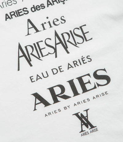 Aries Perfume T-Shirt in White