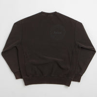 Aries x Champion Decentralised Crewneck Sweatshirt in Black thumbnail