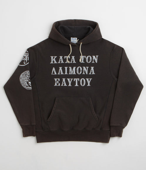 Aries x Champion Demon Hoodie - Black