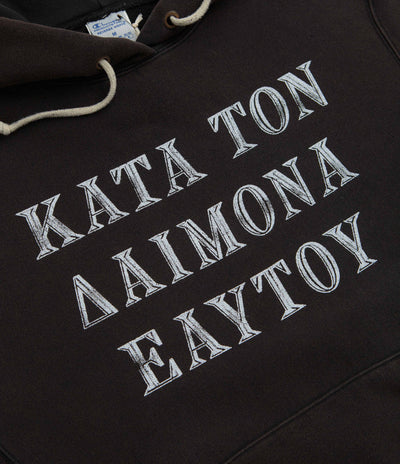 Aries x Champion Demon Hoodie in Black