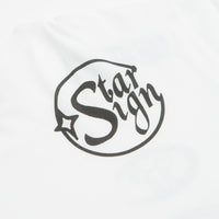 Aries x Champion Sponsor Long Sleeve T-Shirt in White thumbnail