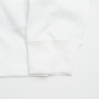 Aries x Champion Sponsor Long Sleeve T-Shirt in White thumbnail