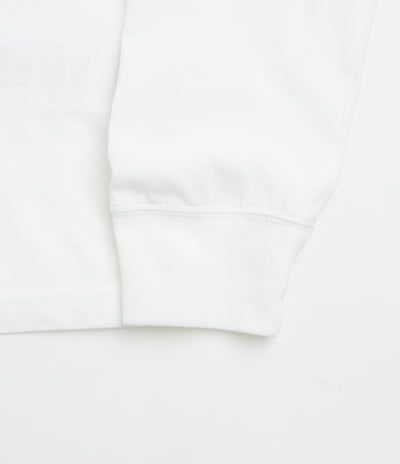 Aries x Champion Stars Long Sleeve T-Shirt in White