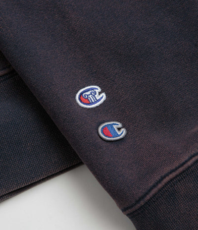 Aries x Champion Truth Hoodie in Navy