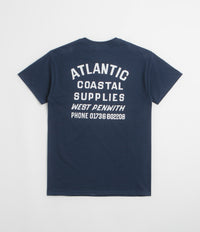 Atlantic Coastal Supplies Boatyard T-Shirt in Navy