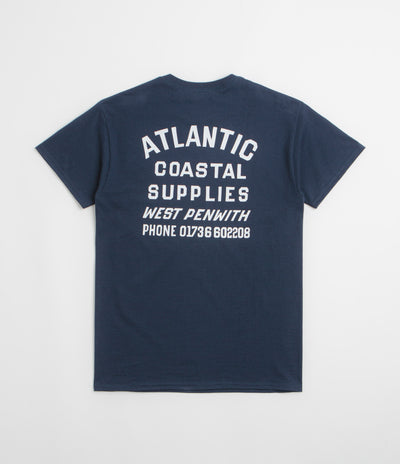 Atlantic Coastal Supplies Boatyard T-Shirt - Navy