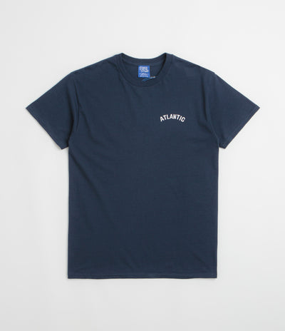Atlantic Coastal Supplies Boatyard T-Shirt - Navy