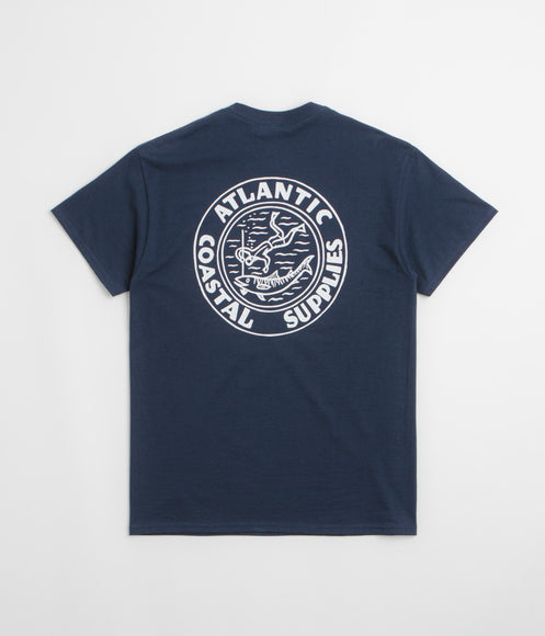 Atlantic Coastal Supplies Diver T-Shirt - Navy