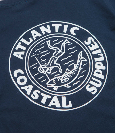 Atlantic Coastal Supplies Diver T-Shirt - Navy
